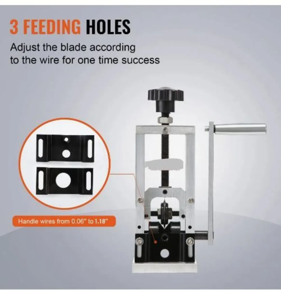 Manual Wire Stripping Machine, 1.5 mm-30 mm - Image 4