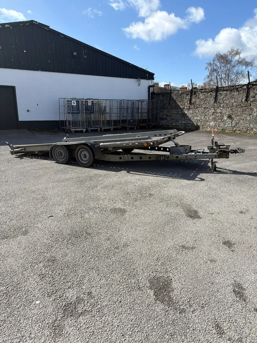 Brian James 14ft x6”3 ft auto tilt bed transporter - Image 1