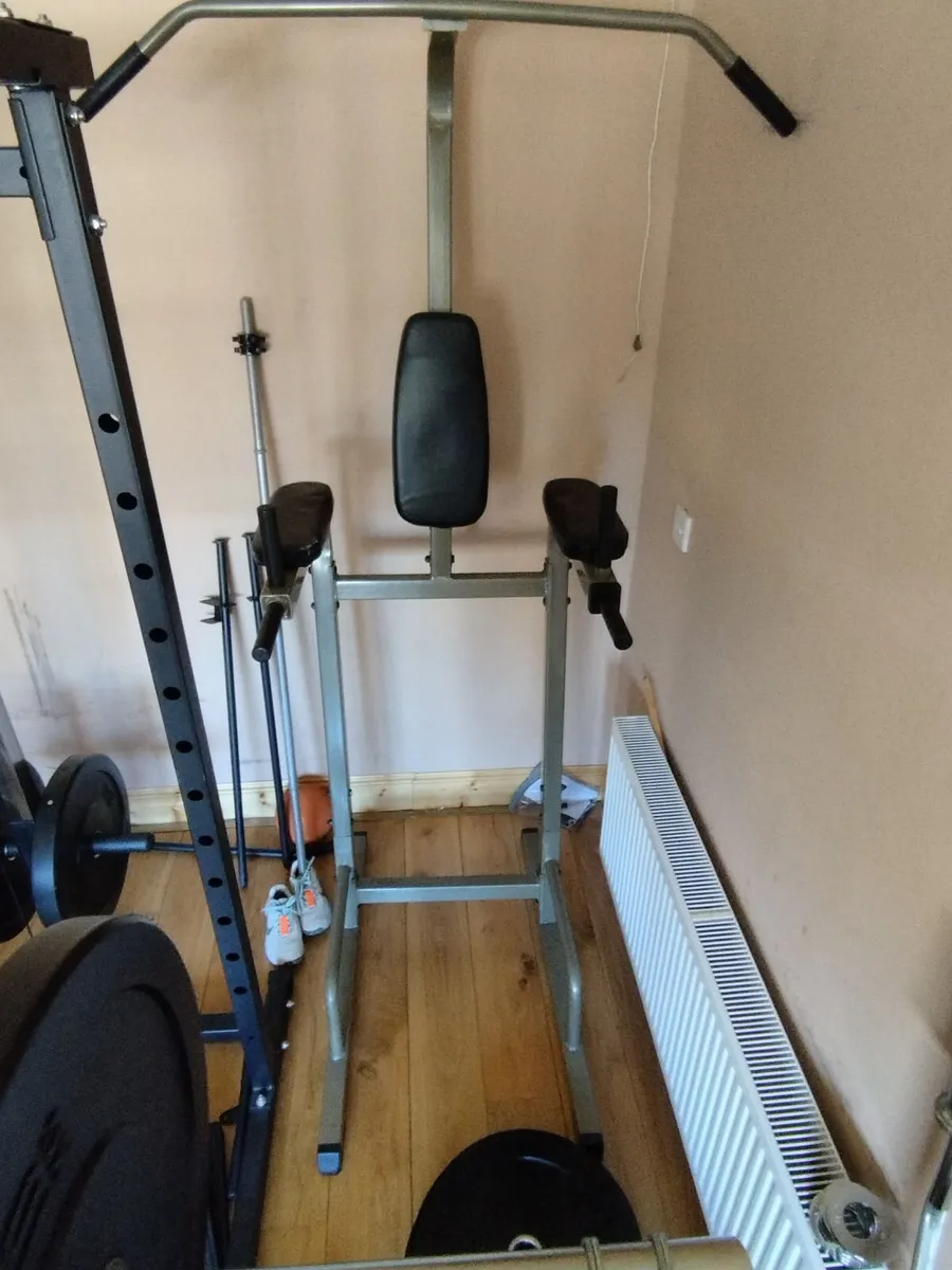 Pull Up, Dips, Knee Raise Exercise Stand