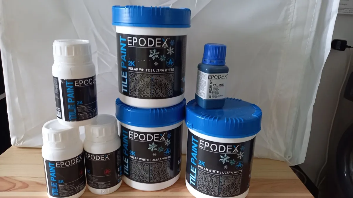 Wetroom tile paint Epodex 2K - Image 4