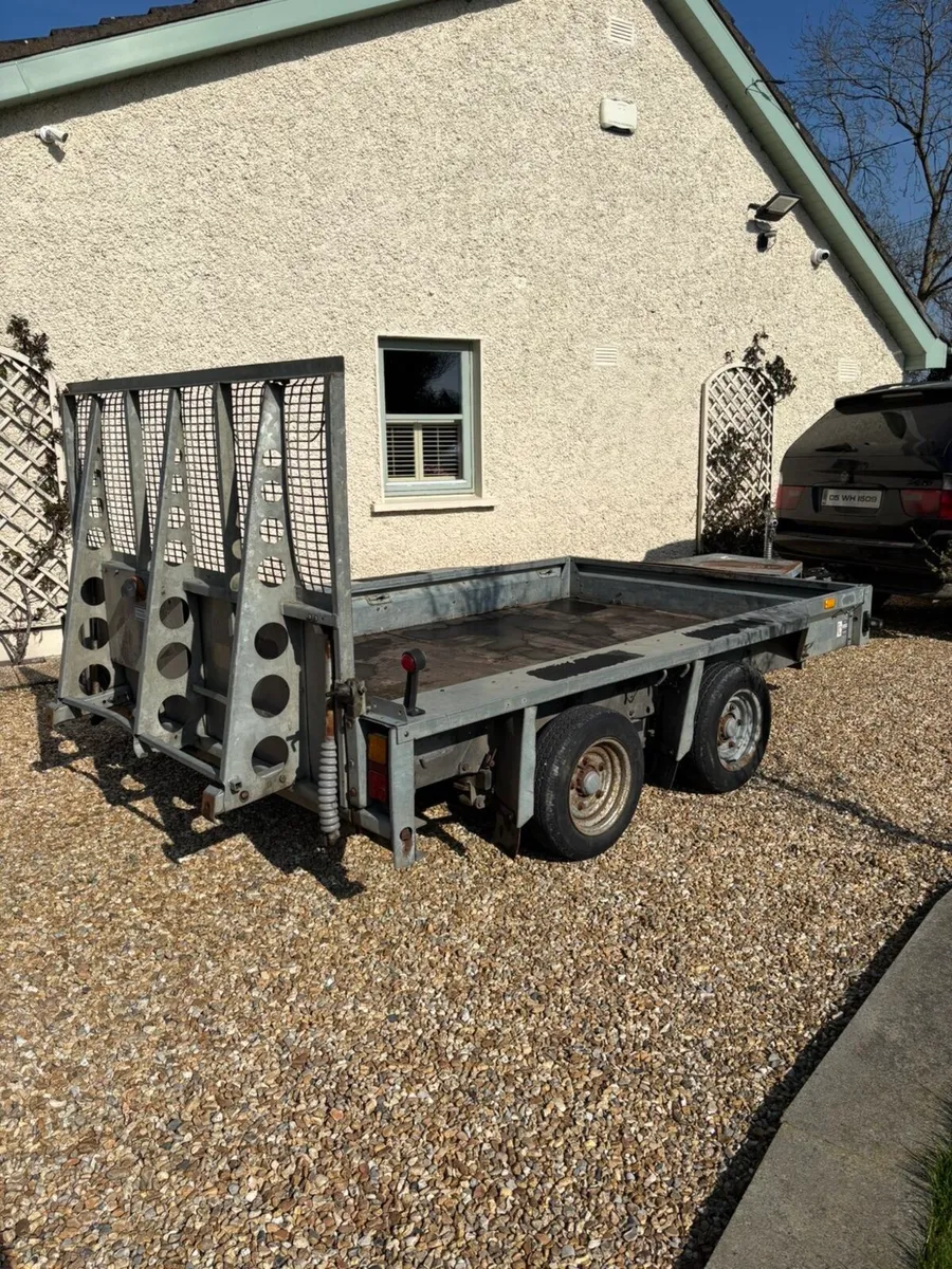 10x6 Ifor Williams Plant Trailer - Image 2