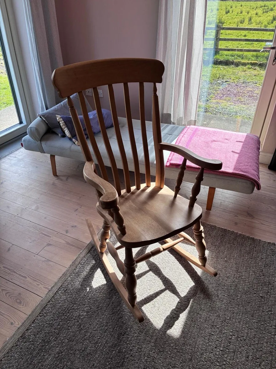 Rocking chair solid wood - Image 2
