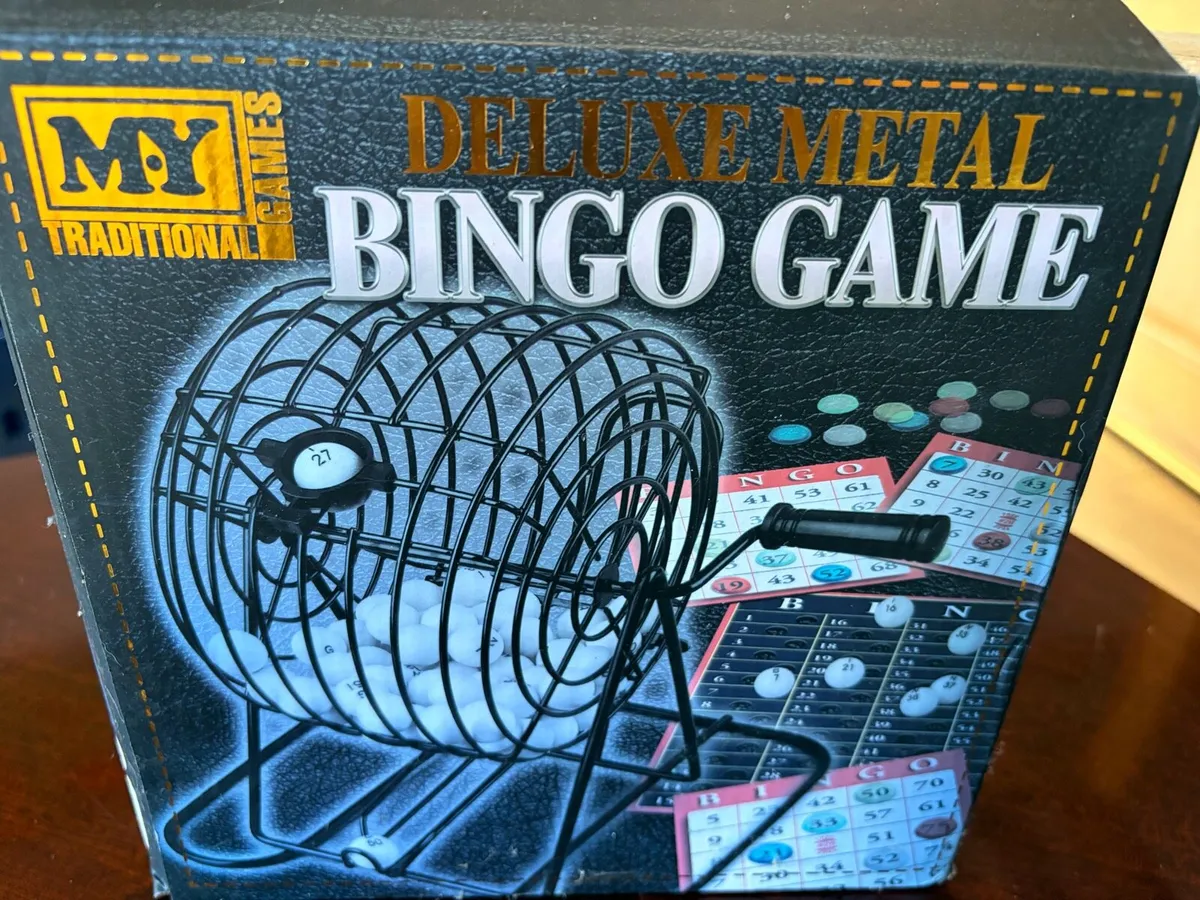My Deluxe metal bingo game - Image 1