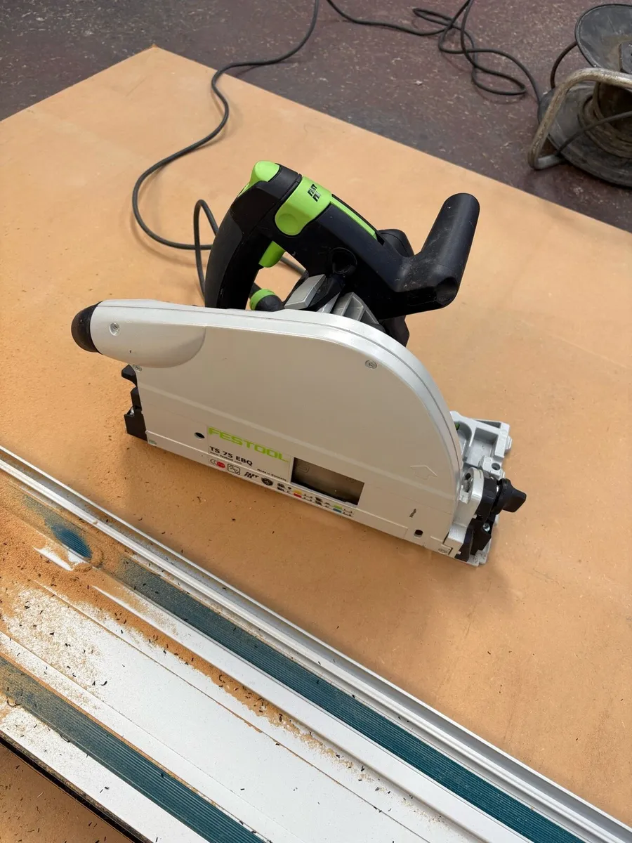 Festool ts75 ebq rarely used vgc 240 v - Image 1