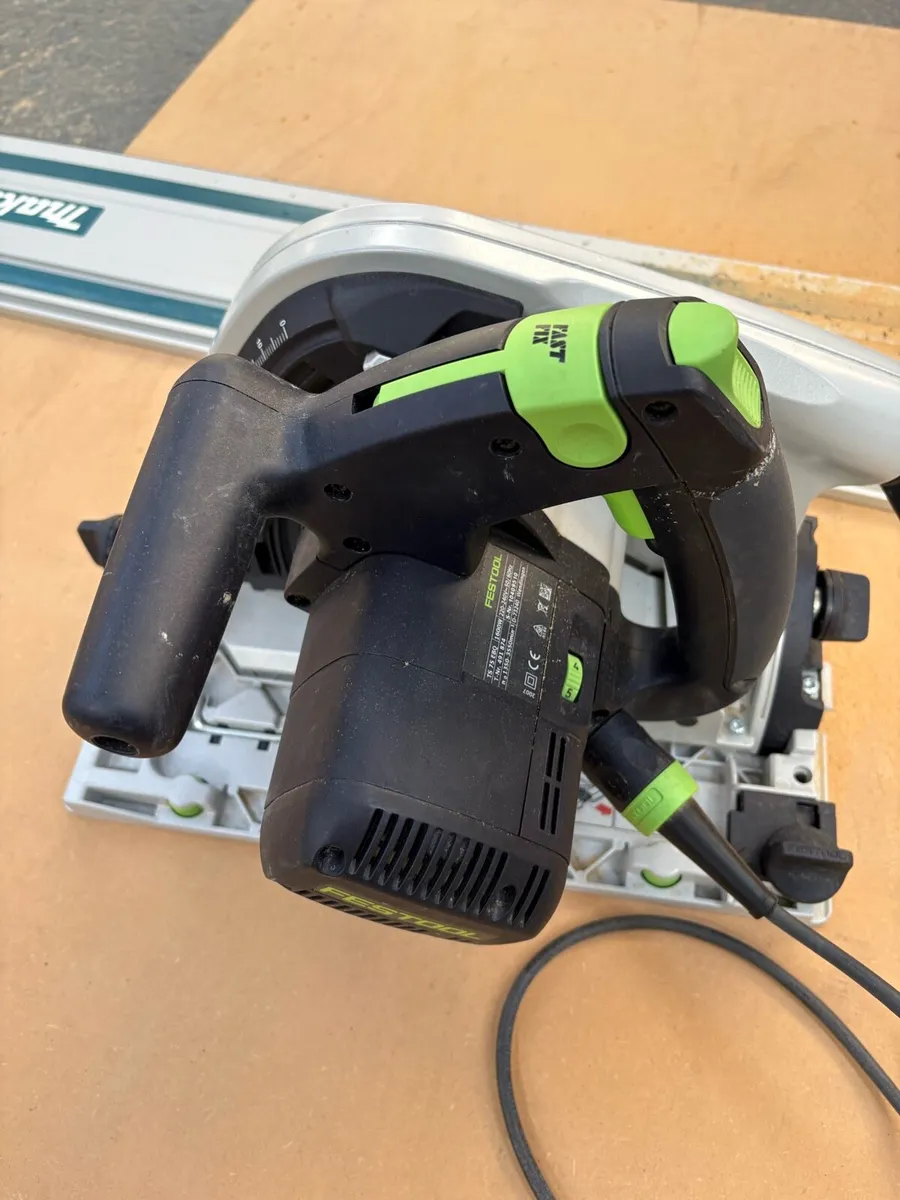 Festool ts75 ebq rarely used vgc 240 v - Image 2