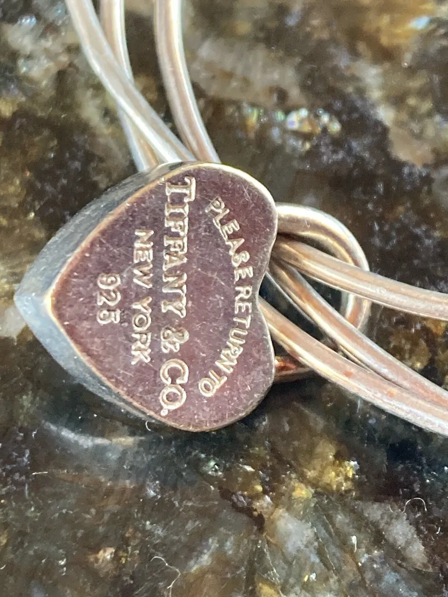 Genuine Tiffany & Co bangle Sterling Silver - Image 2