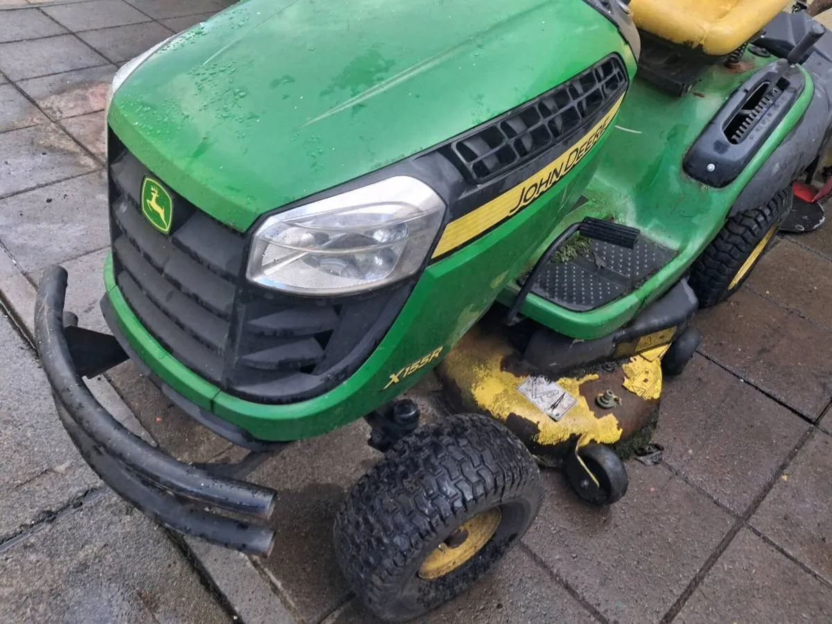 John deere x155r  lawnmower 22hp - Image 2