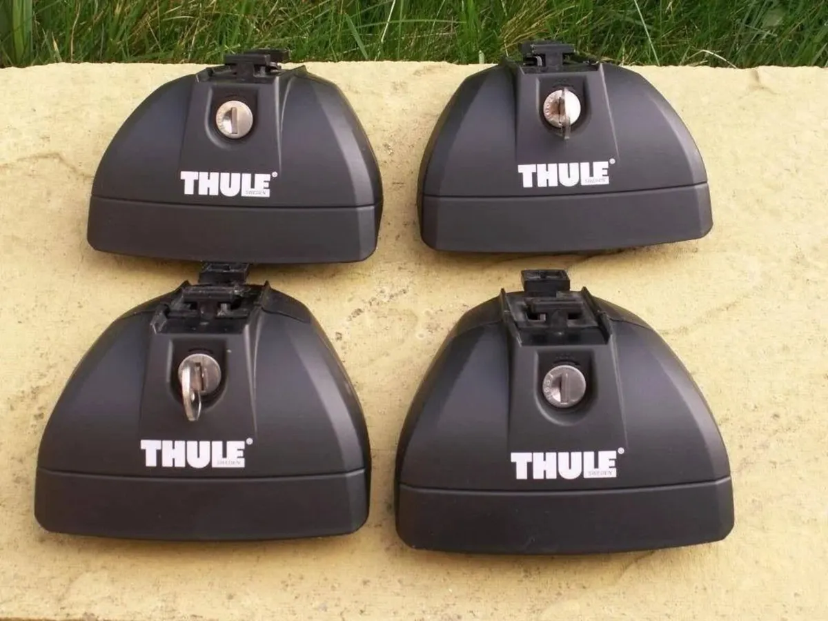 Thule Roof Bar foot  4xpack black: 710600 or753460 - Image 1