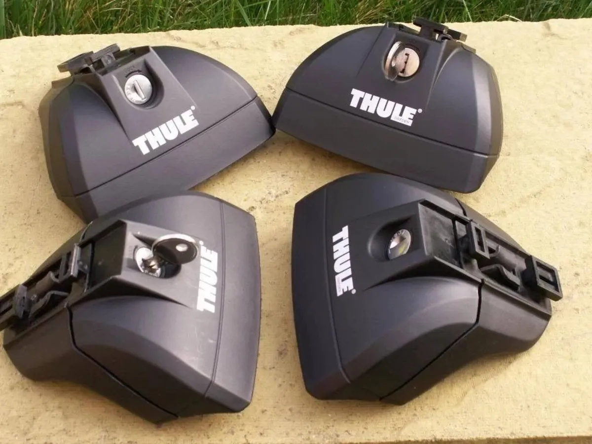 Thule Roof Bar foot  4xpack black: 710600 or753460 - Image 2