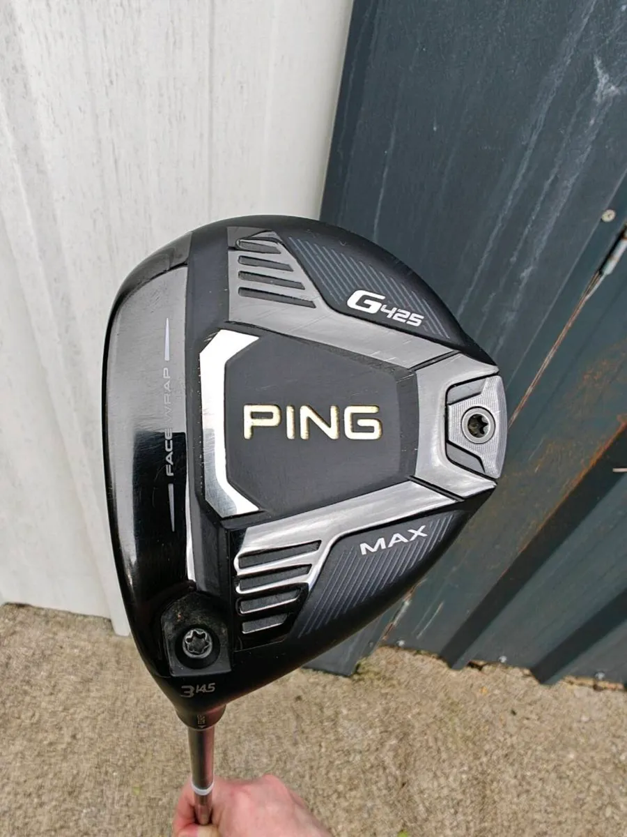 Ping G425 max 3 wood Left handed stiff flex - Image 1