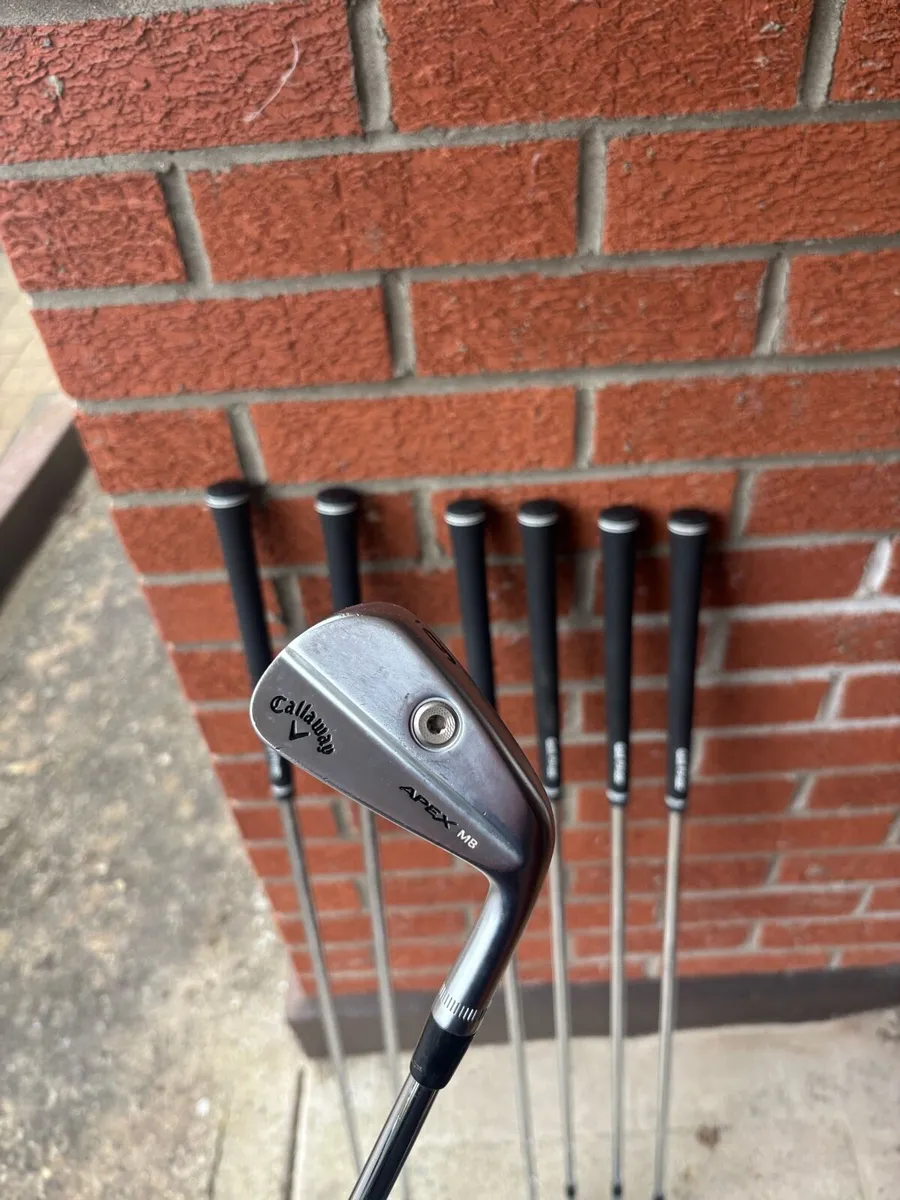 Callaway Apex MB ‘21 irons 4-PW - Image 1