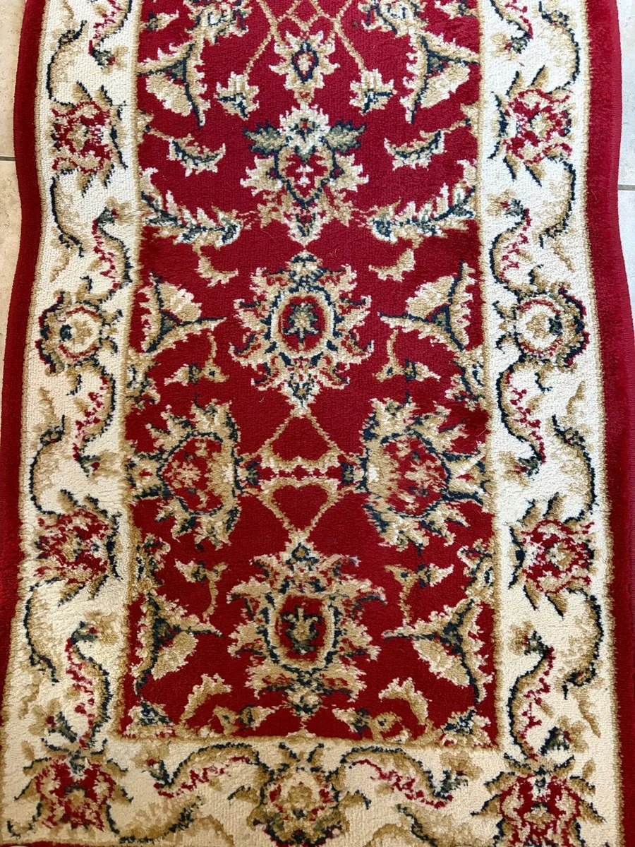 Runner rug Astrid red - Image 2