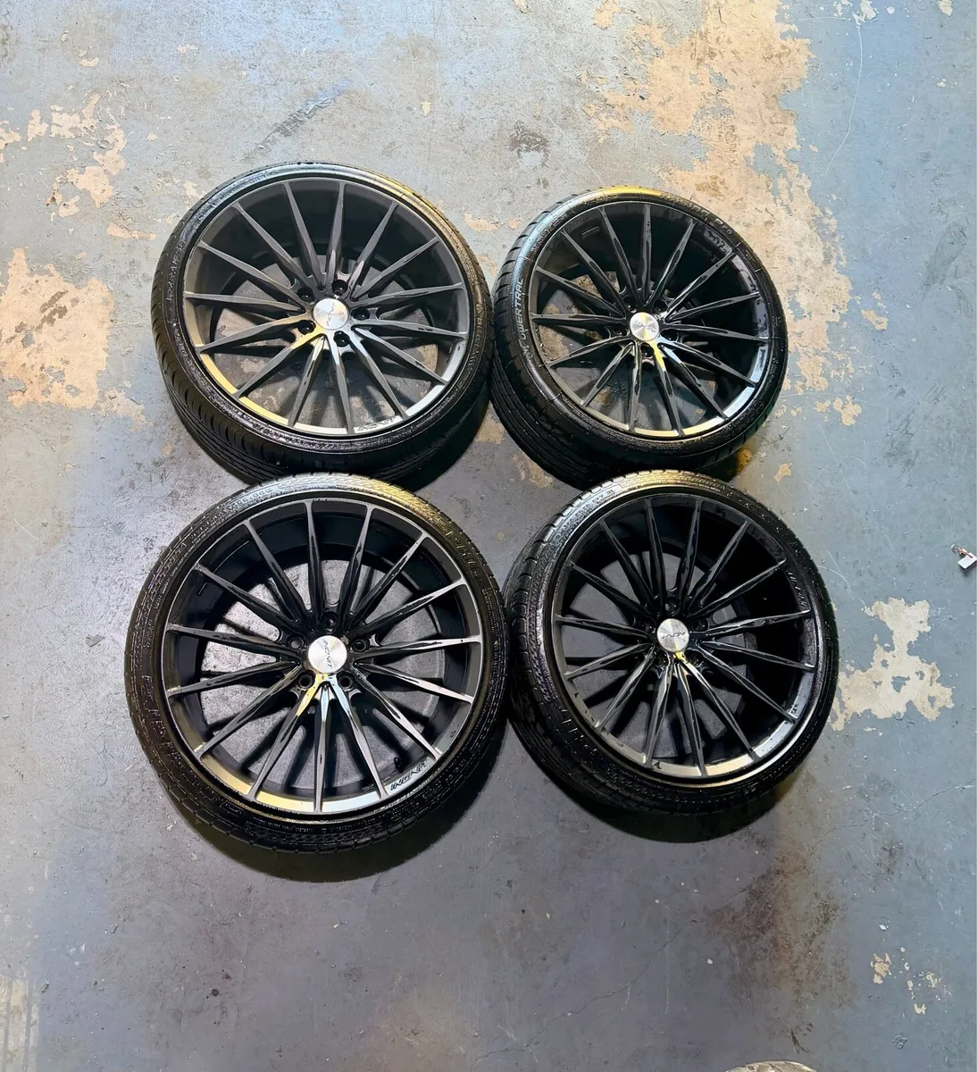 20” BMW 5x120 Satin Black Alloy Wheels - Image 2