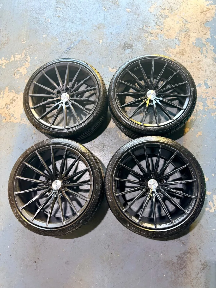 20” BMW 5x120 Satin Black Alloy Wheels - Image 3