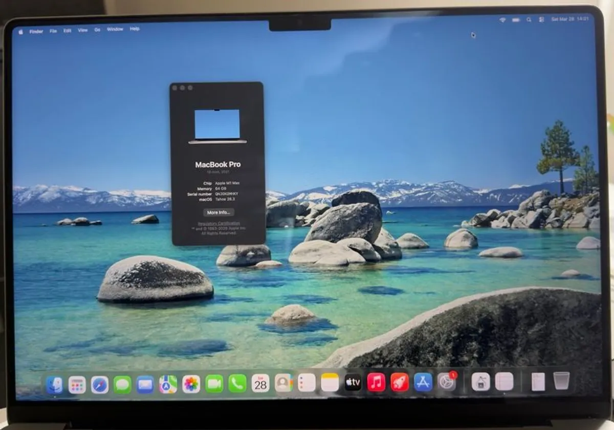 MacBook Pro 16" (2021) M1 Max 64GB / 2TB Excellent Condition - Image 1