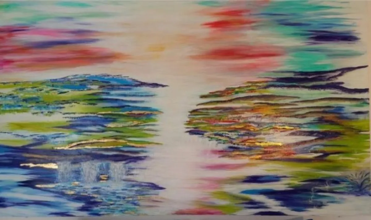 Original Acrylic on Canvas - large painting - Image 2