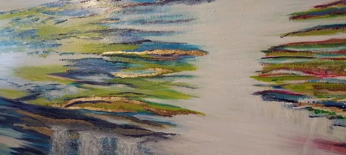 Original Acrylic on Canvas - large painting - Image 3