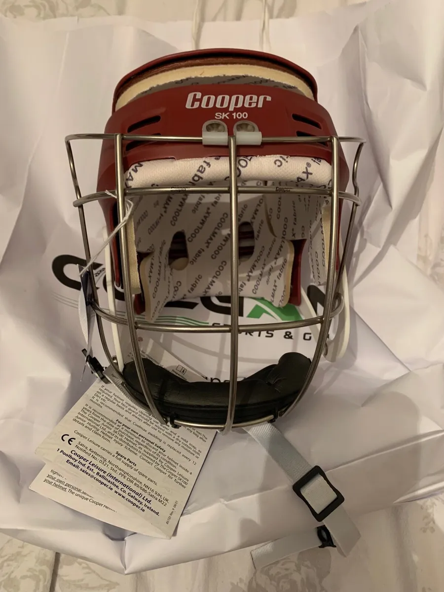 Brand New Cooper SK100 Hurling Helmet - Image 1