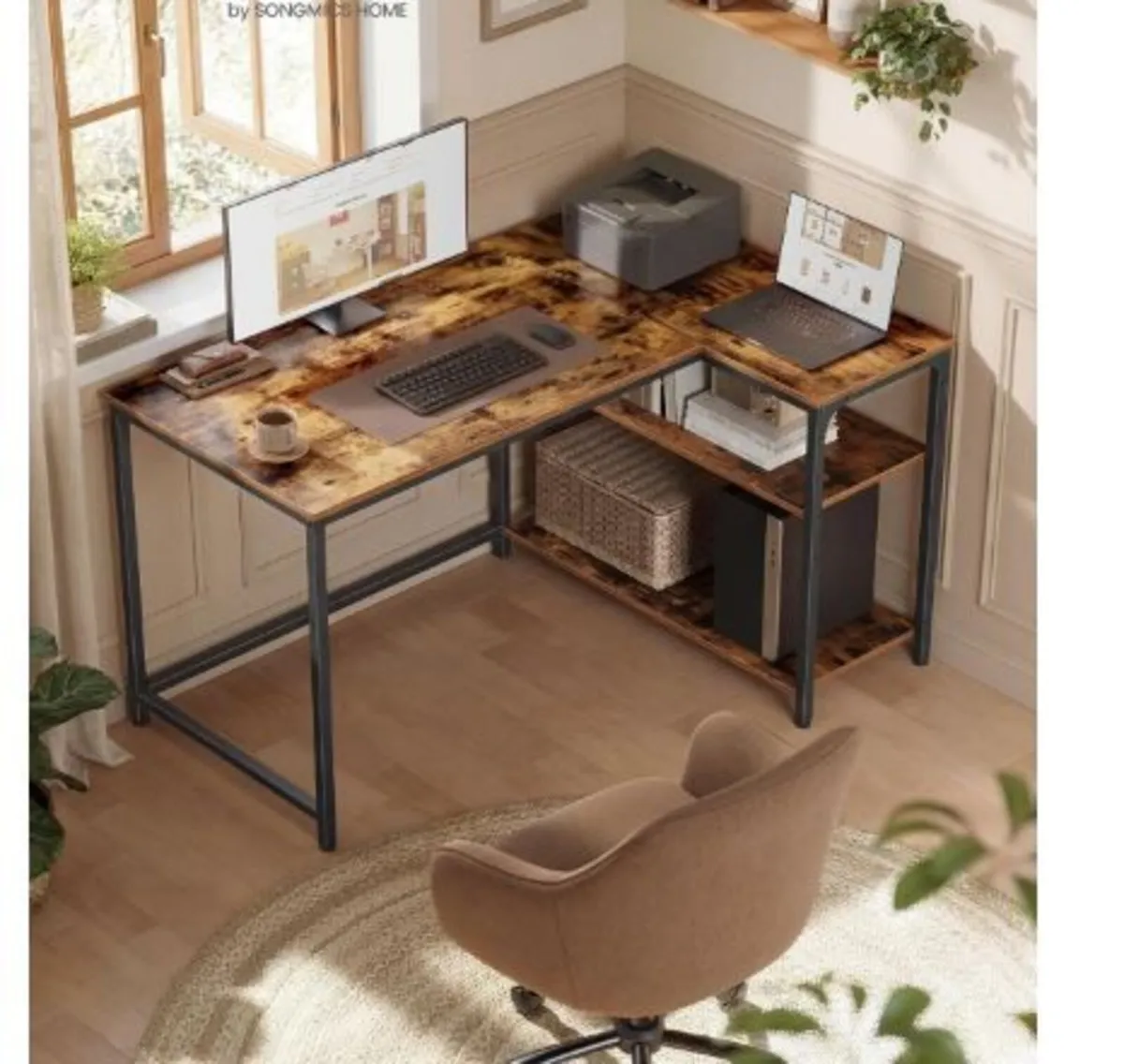 Shape Corner Desk Computer - Image 2