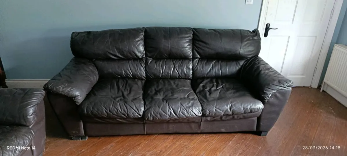 Leather sofas - Image 4