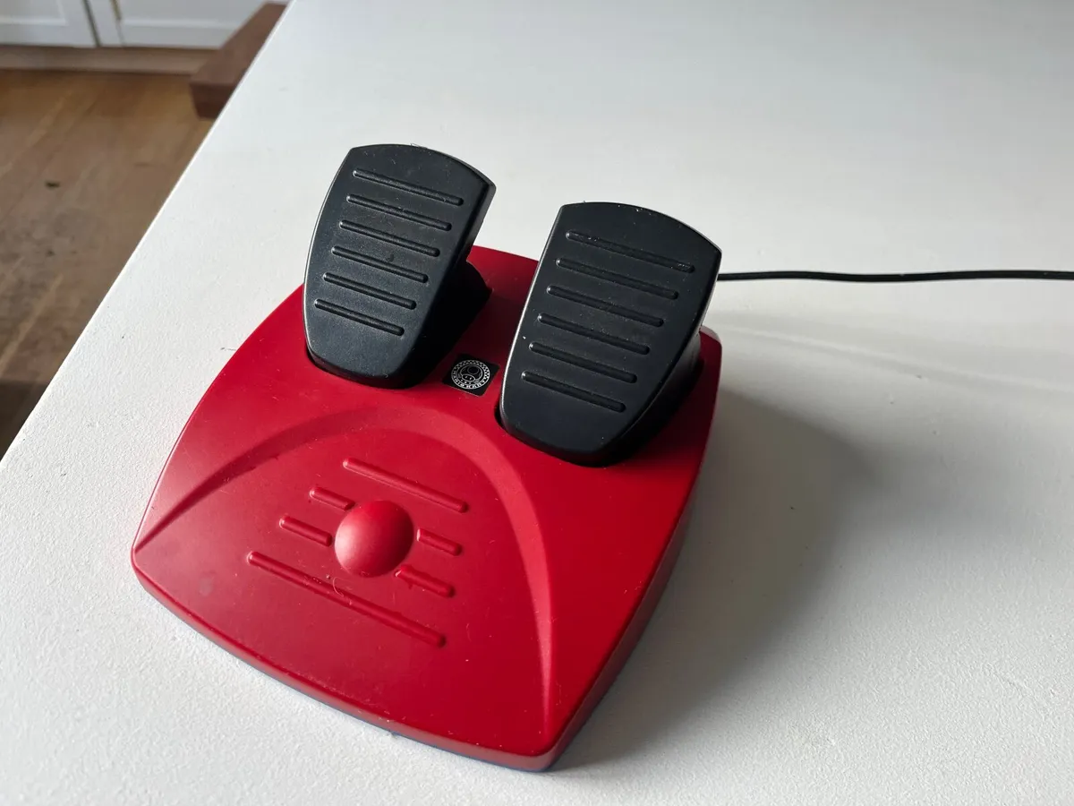 Mario Kart Steering Wheel and Pedals - Image 1