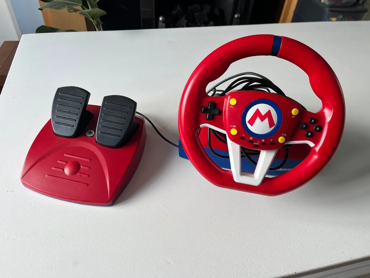 Mario Kart Steering Wheel and Pedals - Image 3