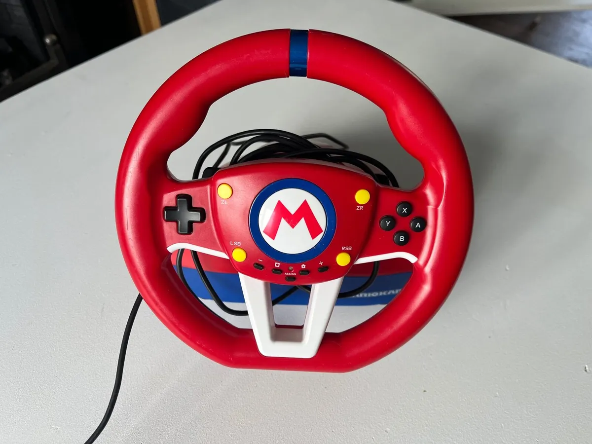 Mario Kart Steering Wheel and Pedals - Image 2