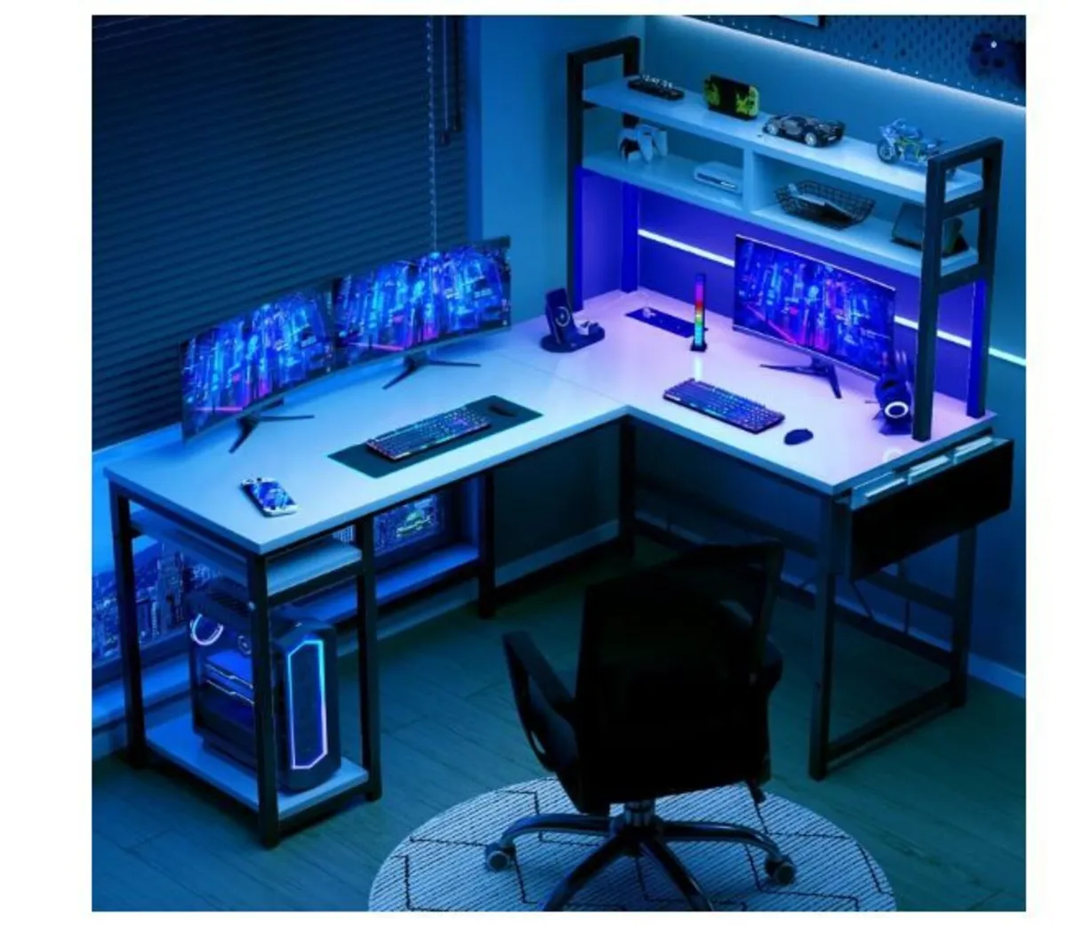 Desk L Shape Gaming Table - Image 4