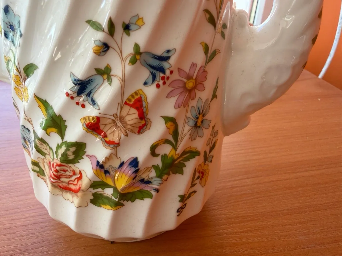Aynsley coffee pot cottage garden - Image 3