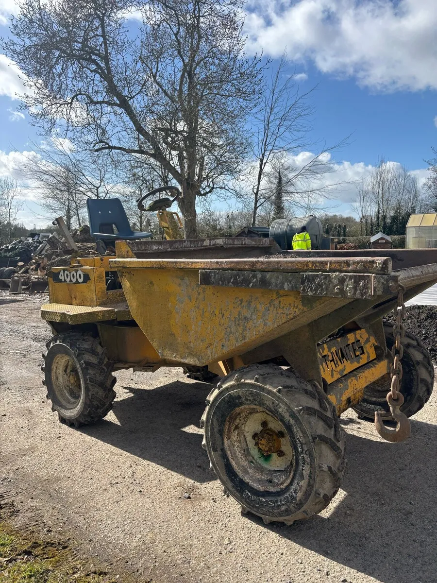 Thwaites 2 tonne straight skip dumper - Image 3