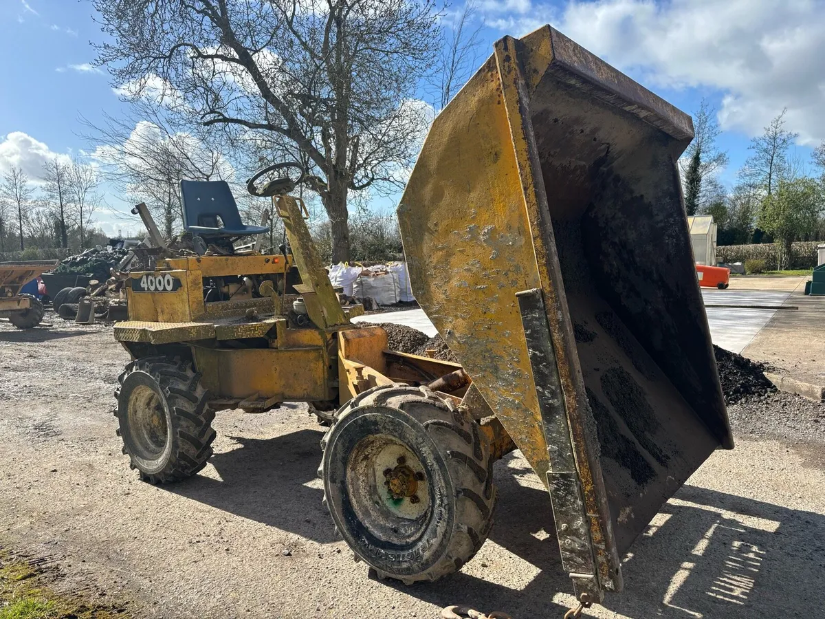 Thwaites 2 tonne straight skip dumper - Image 4