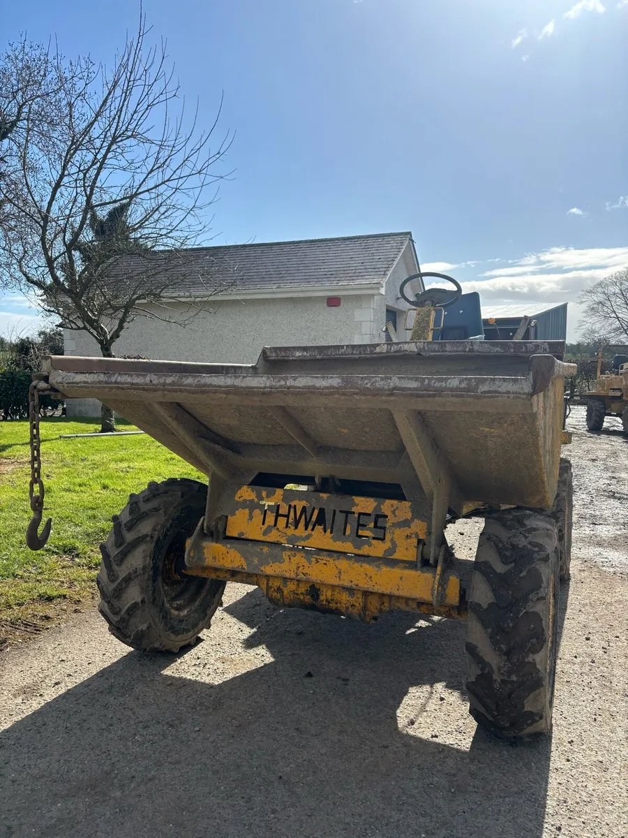 Thwaites 2 tonne straight skip dumper - Image 2