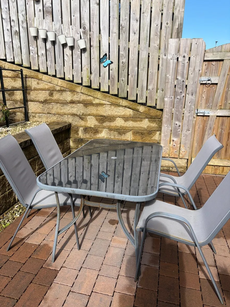 Garden Table and Chairs - Image 2