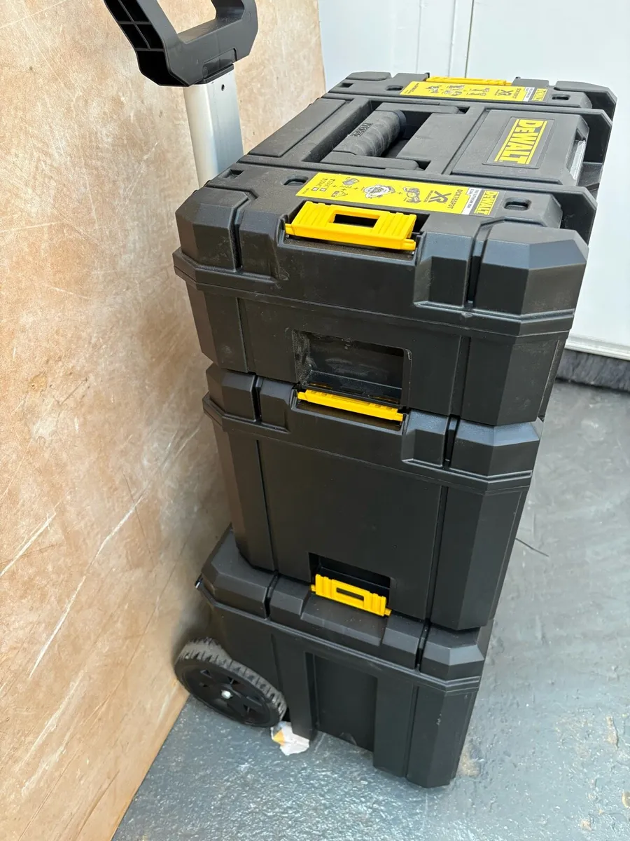 Dewalt t stak trolley set . New - Image 2