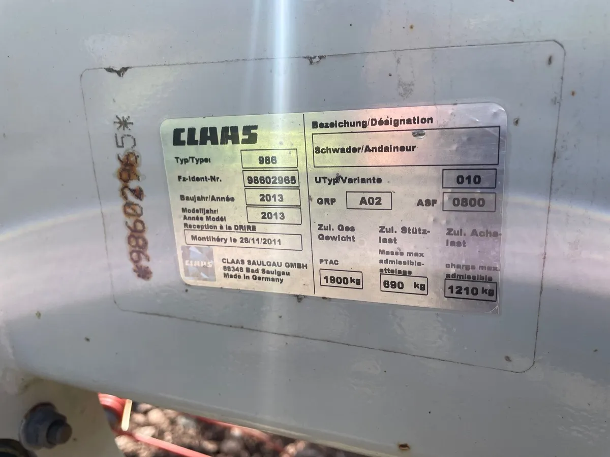 Claas 2700 Rake - Image 3