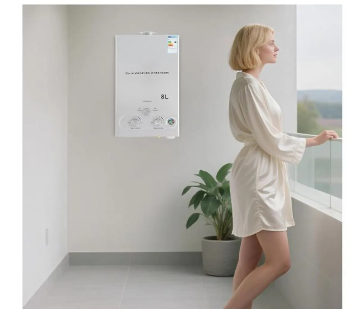 Instantaneous Water Heater, 8/12/16L Capacity - Image 2