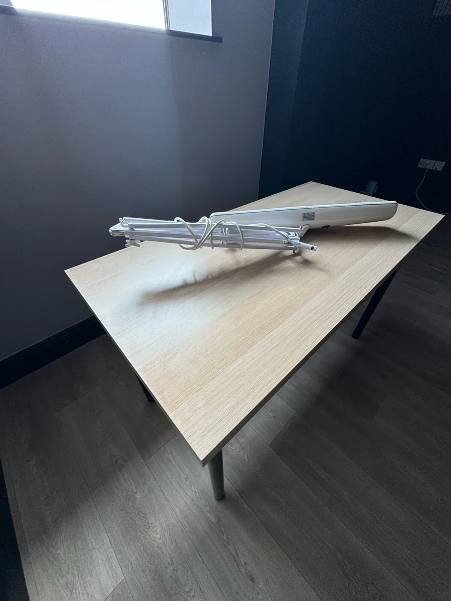 IKEA Desk and Light - Image 1