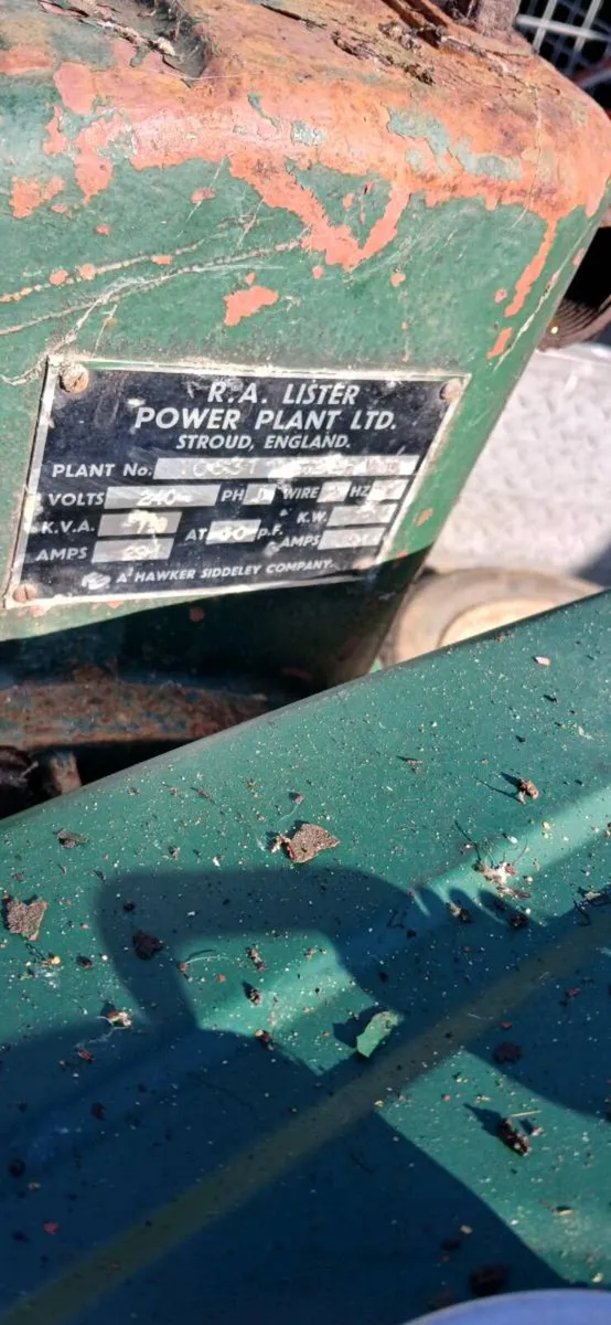 Lister engine and generators - Image 3