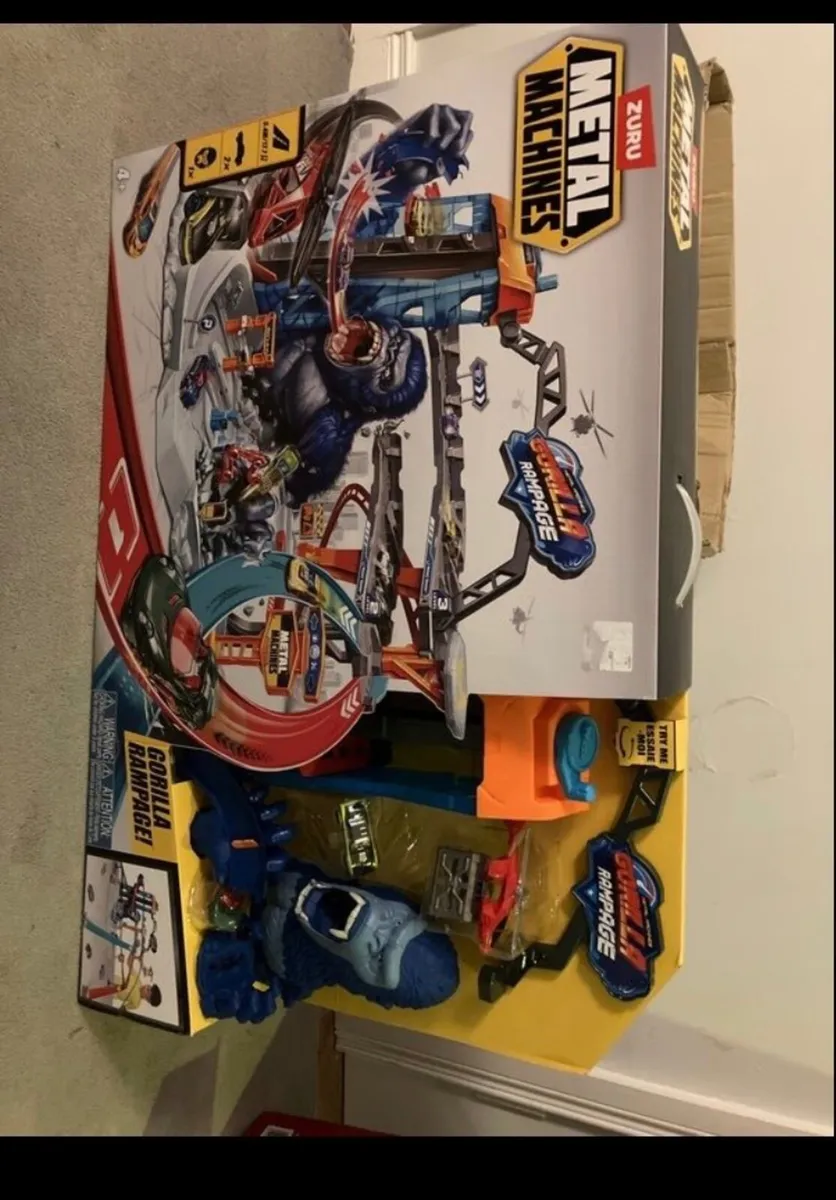 Auto Metal Machines Gorilla Rampage Tracks - Image 2