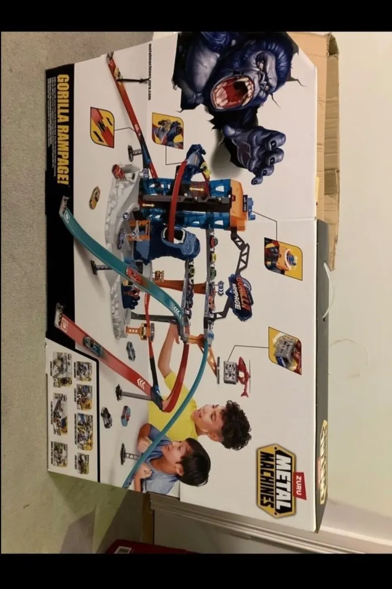 Auto Metal Machines Gorilla Rampage Tracks - Image 3