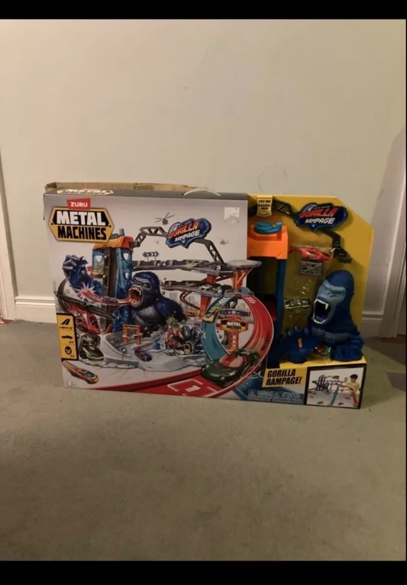 Auto Metal Machines Gorilla Rampage Tracks - Image 1