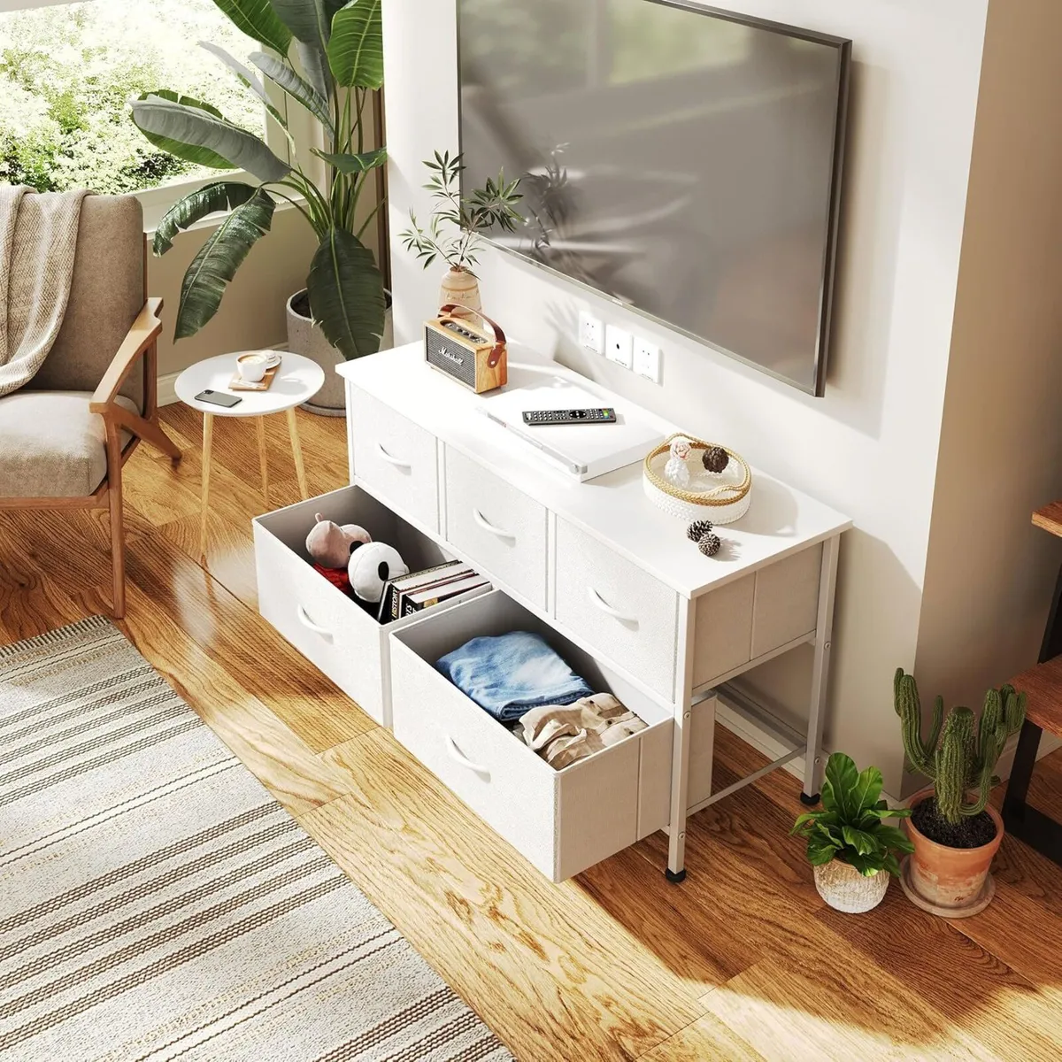 Chest of Drawers Dresser for Bedroom with 5 - Image 1