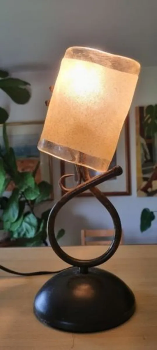 Vintage brass lamp - Paul Neuhaus - Image 1