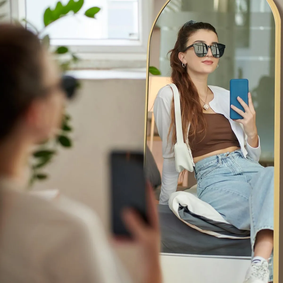 Full Length Mirrors Free Standing Floor Mirror - Image 3