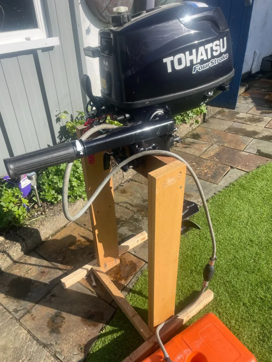 Tohatsu Outboard 6hp Engine - Image 2