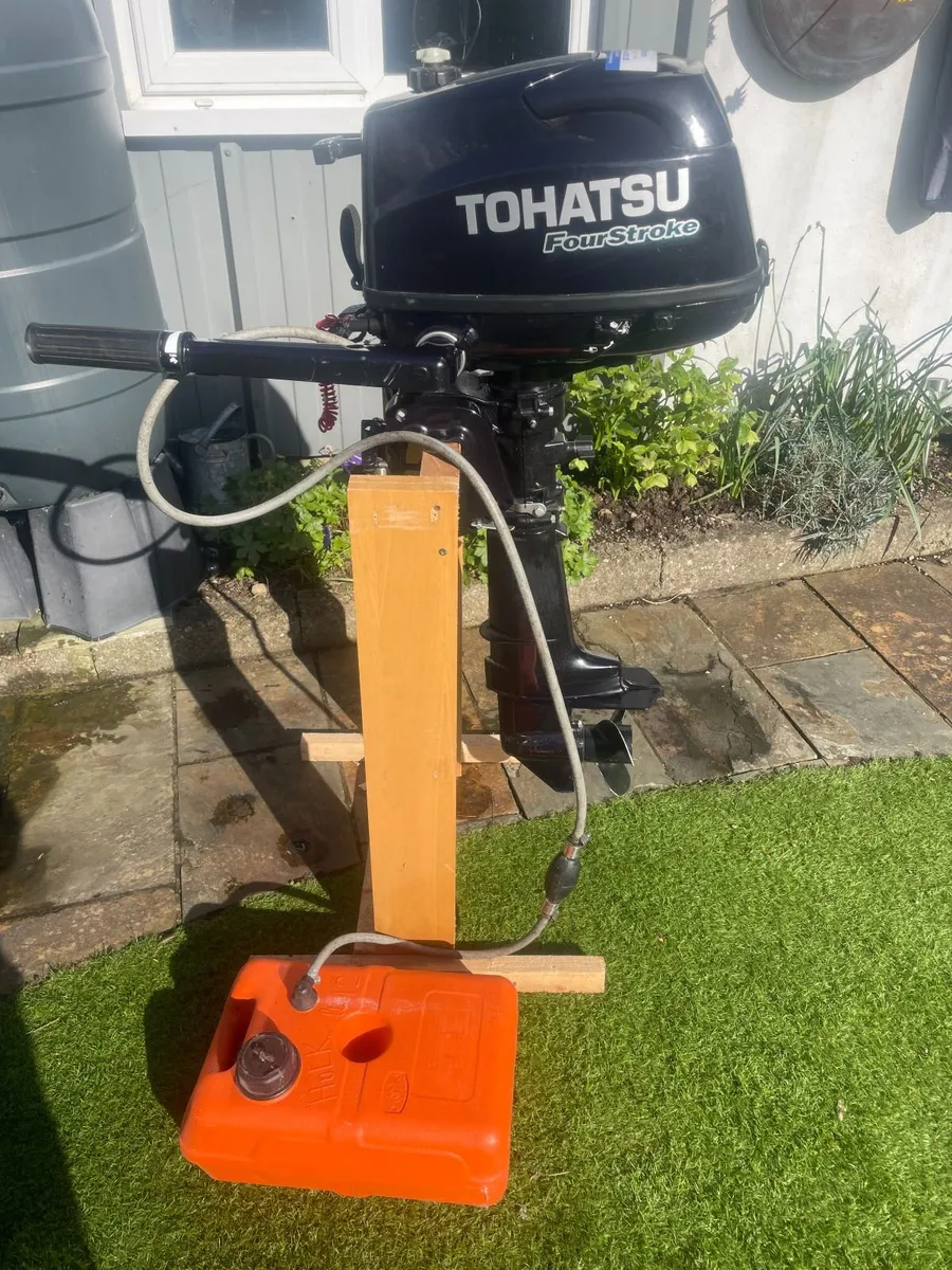 Tohatsu Outboard 6hp Engine - Image 4