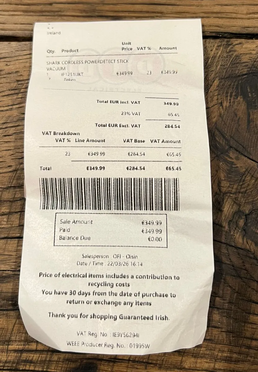 Shark powerdetect cordless hoover - Image 3