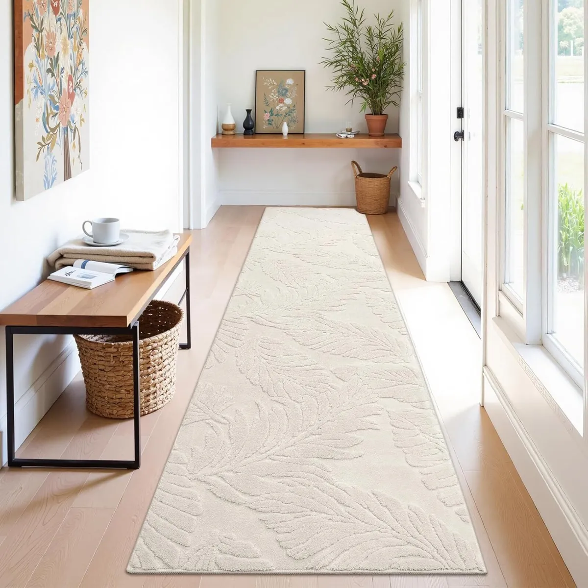 Runner Rugs for Hallway Extra Long 80x300 cm Non - Image 1