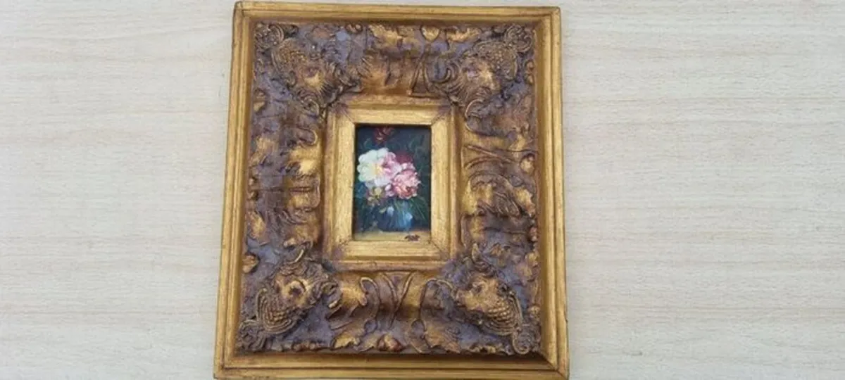 Miniature in a rich gilded frame - Image 2