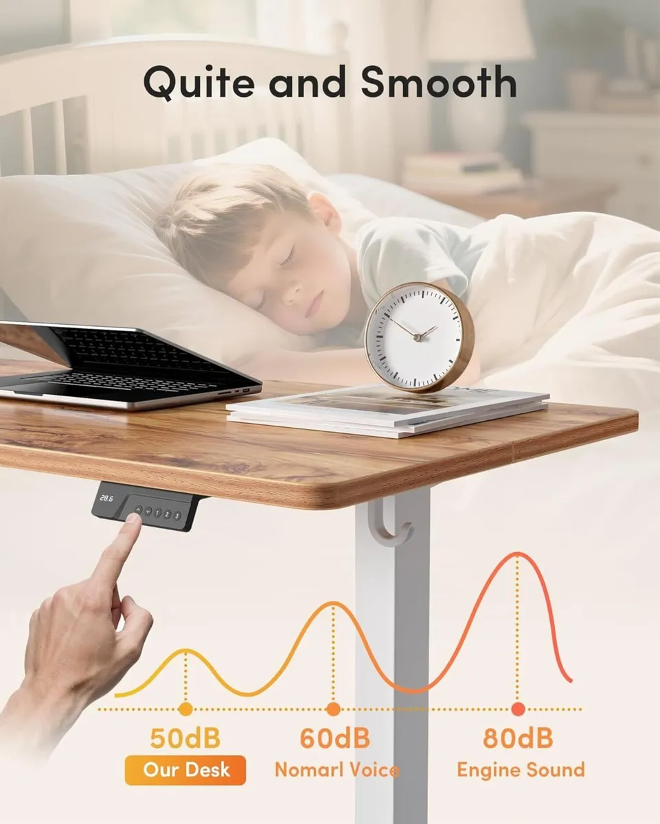 Electric Standing Desk Height Adjustable For - Image 4